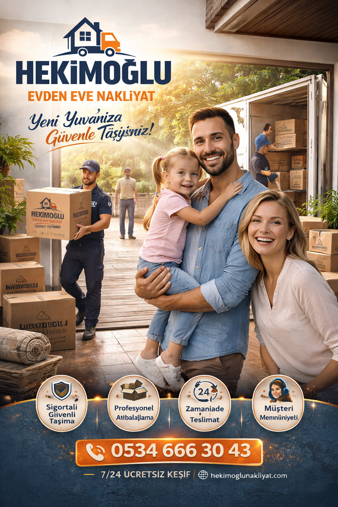 Denizli asansörlü evden eve nakliyat çalışması